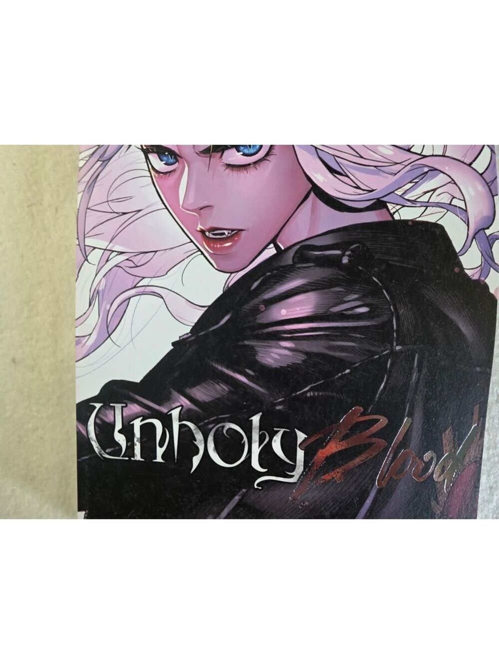 Unholy Blood Vol 1 Lina Lim Ize Press Vampire Manhwa Graphic Novel New 2024